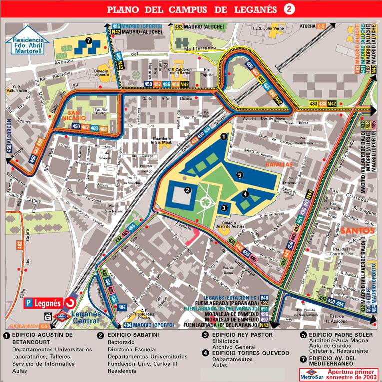 Legan�s transport map